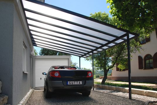 
                                                            Carport Anbau 5,46 x 3,06 m anthrazit
                                                    