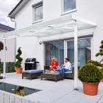 Terrassendach Premium 4x3 m weiß