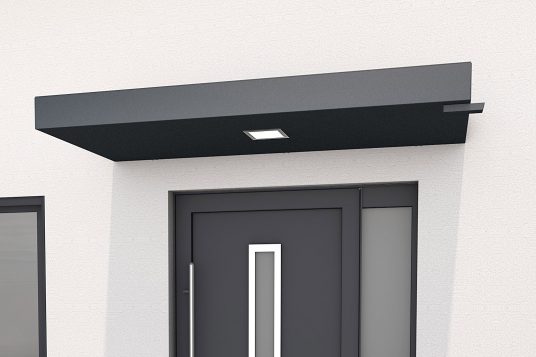 
                                                            Rechteckvordach BS Plus 200 mit Wasserspeier
                                                    