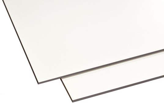 
                                                            HPL Schichtstoffplatten weiß
                                                    