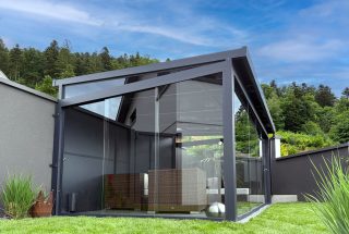 Gutta Gartenzimmer geschlossen