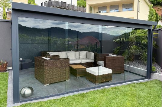 
                                                            Gutta Gartenzimmer geschlossen
                                                    