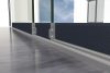 
                                            Glasschiebewand Detail Führung unten
                                    